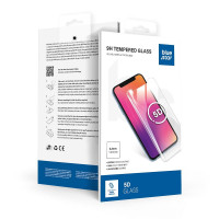 Tvrdené sklo Blue Star - SAMSUNG A56 5G Full Face (plné lepidlo s rámom/malá veľkosť) - čierne tvrdené sklo