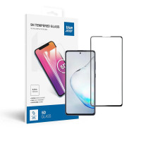 Tvrdené sklo Blue Star - SAMSUNG Galaxy S10 Lite Full Face (vhodné pre lepenie/obal) - čierne Tvrdené sklo Blue Star