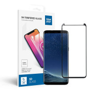 Tvrdené sklo Blue Star - SAMSUNG Galaxy S8 Full Face (plné lepidlo s rámom/obalom) - čierne Tvrdené sklo Blue Star