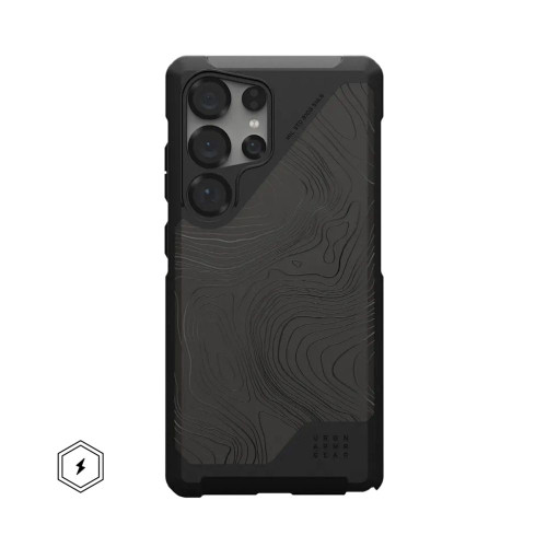 UAG Urban Armor Gear puzdro METROPOLIS LT MAGNET so zabudovaným magnetom pre topografiu SAMSUNG S25 Ultra 5G čierne