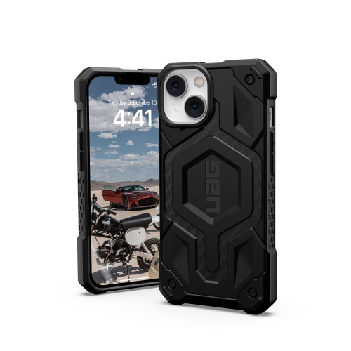 UAG Urban Armor Gear puzdro MONARCH kompatibilné s MagSafe pre IPHONE 14 Plus uhlíkové vlákno