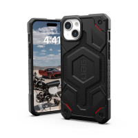 UAG Urban Armor Gear puzdro MONARCH PRO kompatibilné s MagSafe pre IPHONE 15 Plus kevlar čierne