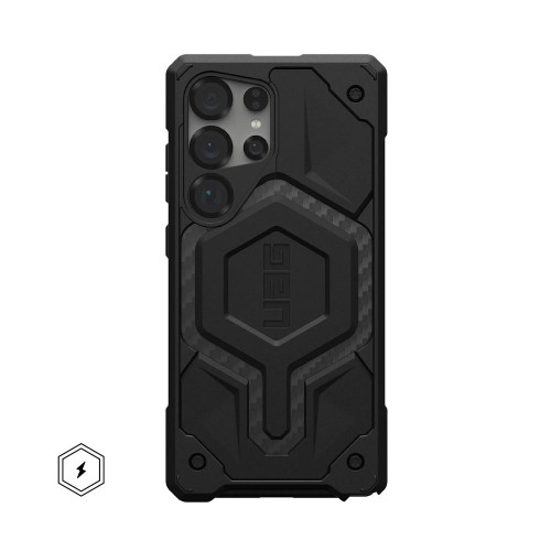 UAG Urban Armor Gear puzdro MONARCH PRO so zabudovaným magnetom pre SAMSUNG S25 Ultra 5G z uhlíkových vlákien