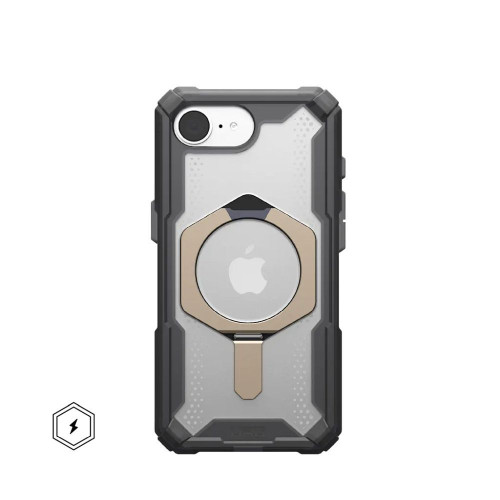 UAG Urban Armor Gear puzdro PLASMA XTE kompatibilné s MagSafe pre IPHONE 16e popol/titán