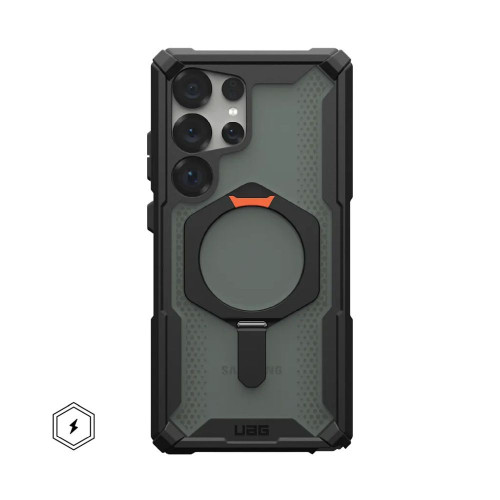 UAG Urban Armor Gear puzdro PLASMA XTE MAGNET so zabudovaným magnetom pre SAMSUNG S25 Ultra 5G čierne / oranžové