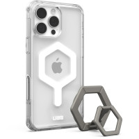 UAG Urban Armor Gear puzdro PLYO kompatibilné s MagSafe a magnetickým stojanom pre IPHONE 16 Pro Max ľadovo biela / titánová
