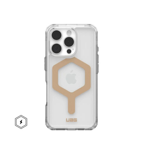 UAG Urban Armor Gear puzdro PLYO kompatibilné s MagSafe pre IPHONE 16 Pro ice / gold