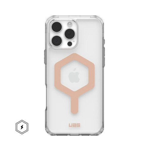 UAG Urban Armor Gear puzdro PLYO kompatibilné s MagSafe pre IPHONE 16 Pro Max ice / rose gold