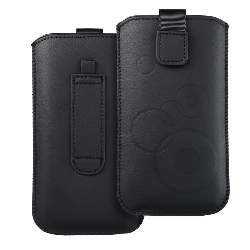 Univerzálne puzdro Deko - pre Iphone 3G/4/4S/ Samsung S5830 Galaxy Ace/S6310 Young čierne