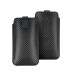 Univerzálne puzdro POCKET Carbon - veľkosť 09 - pre IPHONE 13 mini / 6 / 7 / 8 / 12 mini SAMSUNG S3 (i9300) / S4 (i9500) / A3