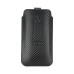 Univerzálne puzdro POCKET Carbon - veľkosť 09 - pre IPHONE 13 mini / 6 / 7 / 8 / 12 mini SAMSUNG S3 (i9300) / S4 (i9500) / A3