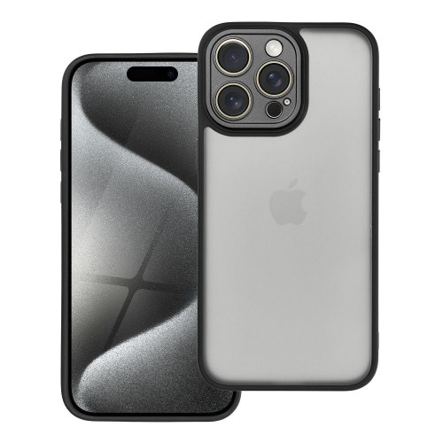 VARIETE Puzdro pre Aple iPhone 15 Pro Max čierne
