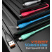 VEGER kábel USB A na Lightning 2,4A V105 1,2 m čierny