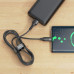 VEGER kábel USB A na typ C PD 5A 100W AC03 1,2 m čierny
