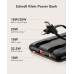 VEGER powerbank 10000 mAh so zabudovanými káblami Type C / Lightning PD QC3.0 2A 22,5W C11 (W1170) čierna