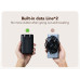 VEGER powerbank 10000 mAh so zabudovanými káblami Type C / Lightning PD QC3.0 2A 22,5W C11 (W1170) čierna