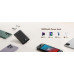VEGER powerbank 10000 mAh so zabudovanými káblami Type C / Lightning PD QC3.0 2A 22,5W C11 (W1170) čierna