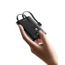 VEGER powerbank 10000 mAh so zabudovanými káblami Type C / Lightning PD QC3.0 2A 22,5W C11 (W1170) čierna