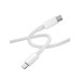 WiWU - Dátový kábel Wi-C008 USB C na USB C 100W - biely