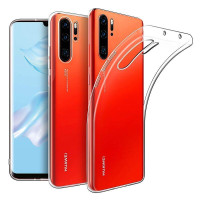 Zadné puzdro ULTRA SLIM 0,3 mm pre HUAWEI P30 Lite transparentné