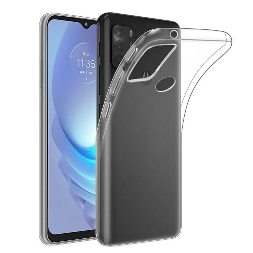 Zadné puzdro ULTRA SLIM 0,5 mm pre MOTOROLA G31 transparentné