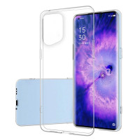Zadné puzdro ULTRA SLIM 0,5 mm pre OPPO Find X5 Pro transparentné