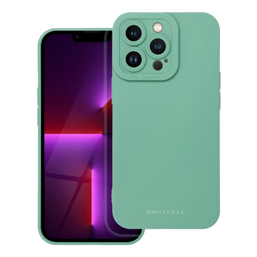 Silikónové Roar Luna puzdro pre Apple iPhone 13 Pro Max  - zelené