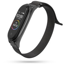 Látkoý remienok pre Xiaomi Mi Smart Band 5 / 6 / 6 NFC Black