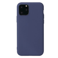 Matné gumenné puzdro iPhone 13 Mini modré