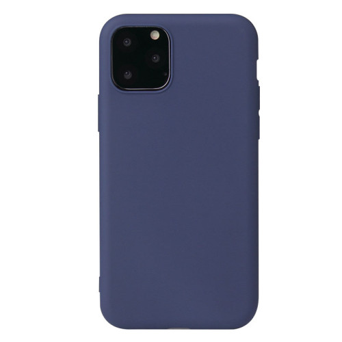 Matné gumenné puzdro Xiaomi Redmi 9A / Redmi 9AT / Redmi 9i tmavomodré