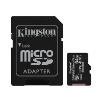 Pamäťová karta kingston Micro SD + adapter 64GB