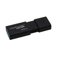 USB kľúč Kingston 3.0 64GB čierny