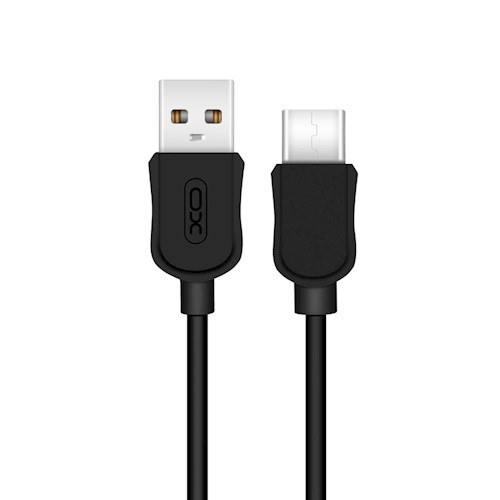 XO Nabíjací USB-C kábel 1m 2,4A čierny