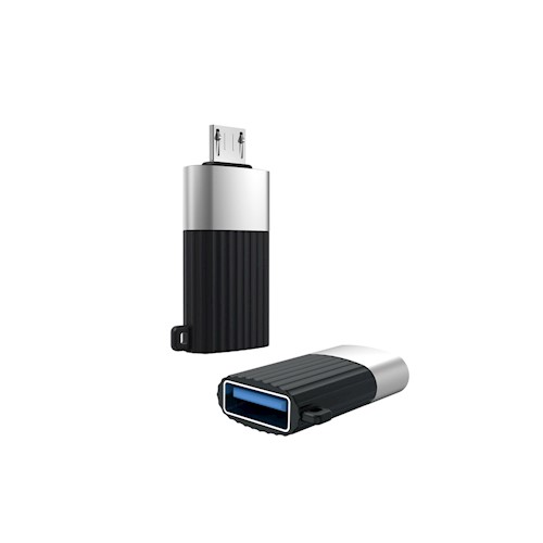 XO dátový adapter USB to Micro USB black
