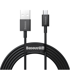 BASEUS Nabíjací Micro-USB kábel s rýchlonabíjaním 2m 2A čierny