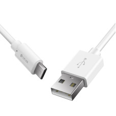 Devia set nabíjacích káblov Micro USB 2A 1 kus - biely