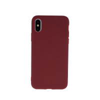 Matné gumenné puzdro Huawei P30 Lite bordové