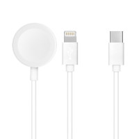Nabíjací USB-C kábel na Lightning + magnetický Apple Watch