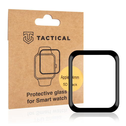 Tactical Ochranné sklo pre Apple Watch 4/5/6/SE 44mm Black