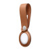 AirTag Leather Loop - Saddle Brown