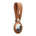 AirTag Leather Loop - Saddle Brown