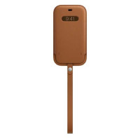 Apple iPhone 12 | 12 Pro Leather Sleeve with MagSafe - Saddle Brown
