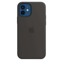 Apple iPhone 12 | 12 Pro Silicone Case with MagSafe - Black