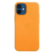 Apple iPhone 12 mini Leather Case with MagSafe - California Poppy