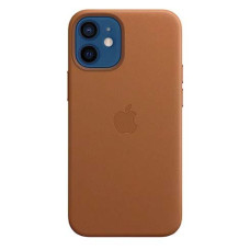 Apple iPhone 12 mini Leather Case with MagSafe - Saddle Brown