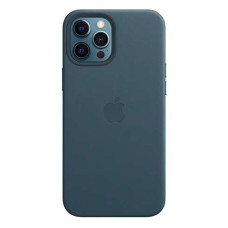 Apple iPhone 12 Pro Max Leather Case with MagSafe - Baltic Blue