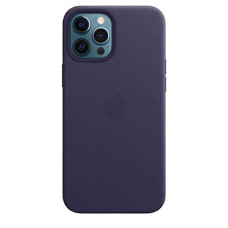Apple iPhone 12 Pro Max Leather Case with MagSafe - Deep Violet
