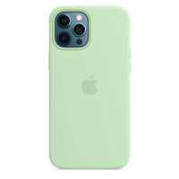 Apple iPhone 12 Pro Max Silicone Case with MagSafe - Pistachio