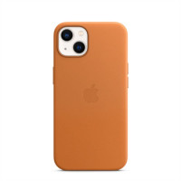 Apple iPhone 13 Leather Case with MagSafe - Golden Brown