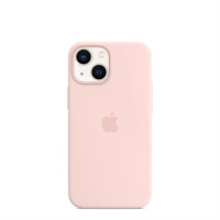 Apple iPhone 13 mini Silicone Case with MagSafe - Chalk Pink